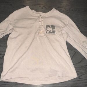 Brandy Melville Cream Knit Top